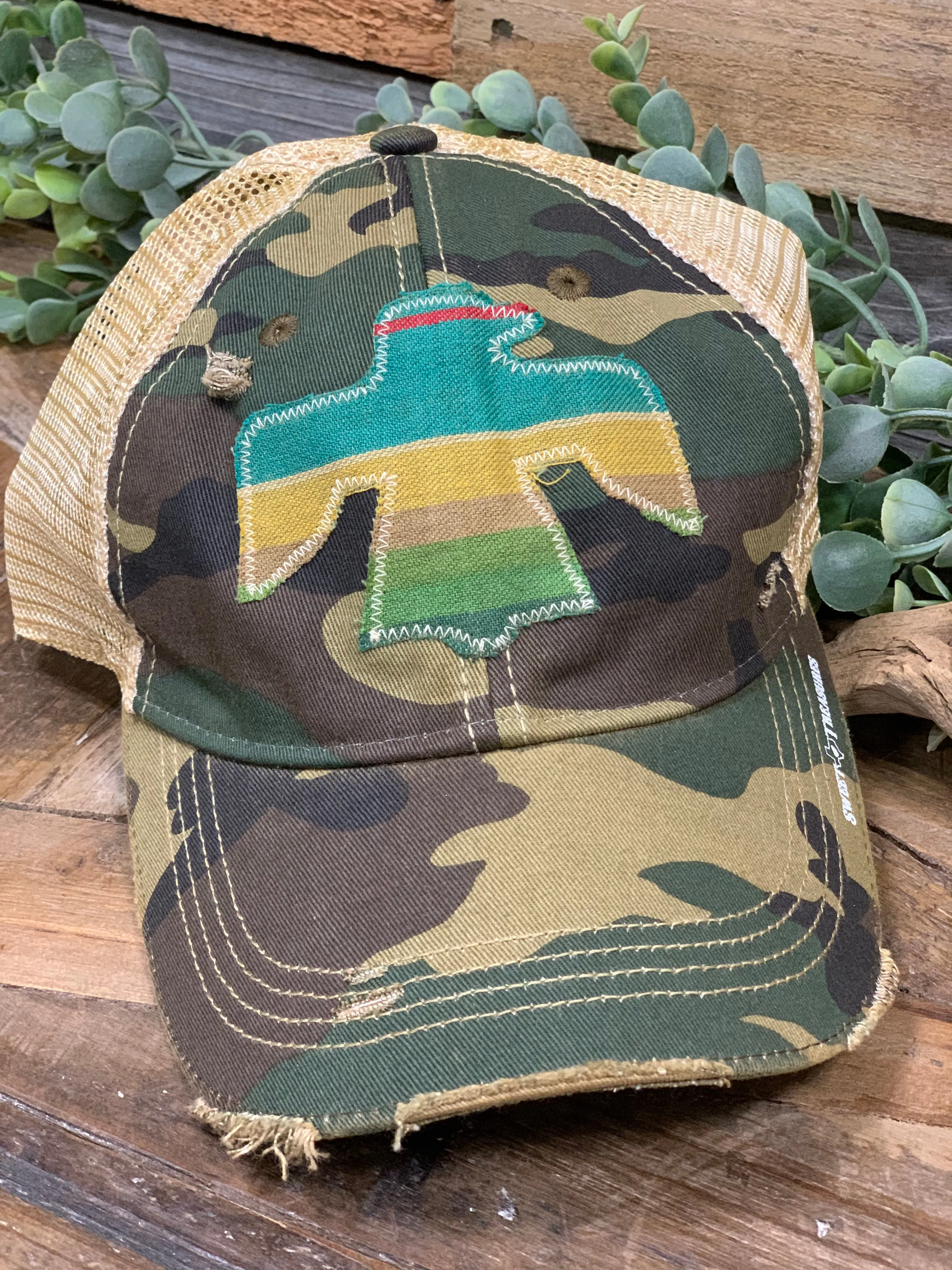 Patch Bird Mesh Cap