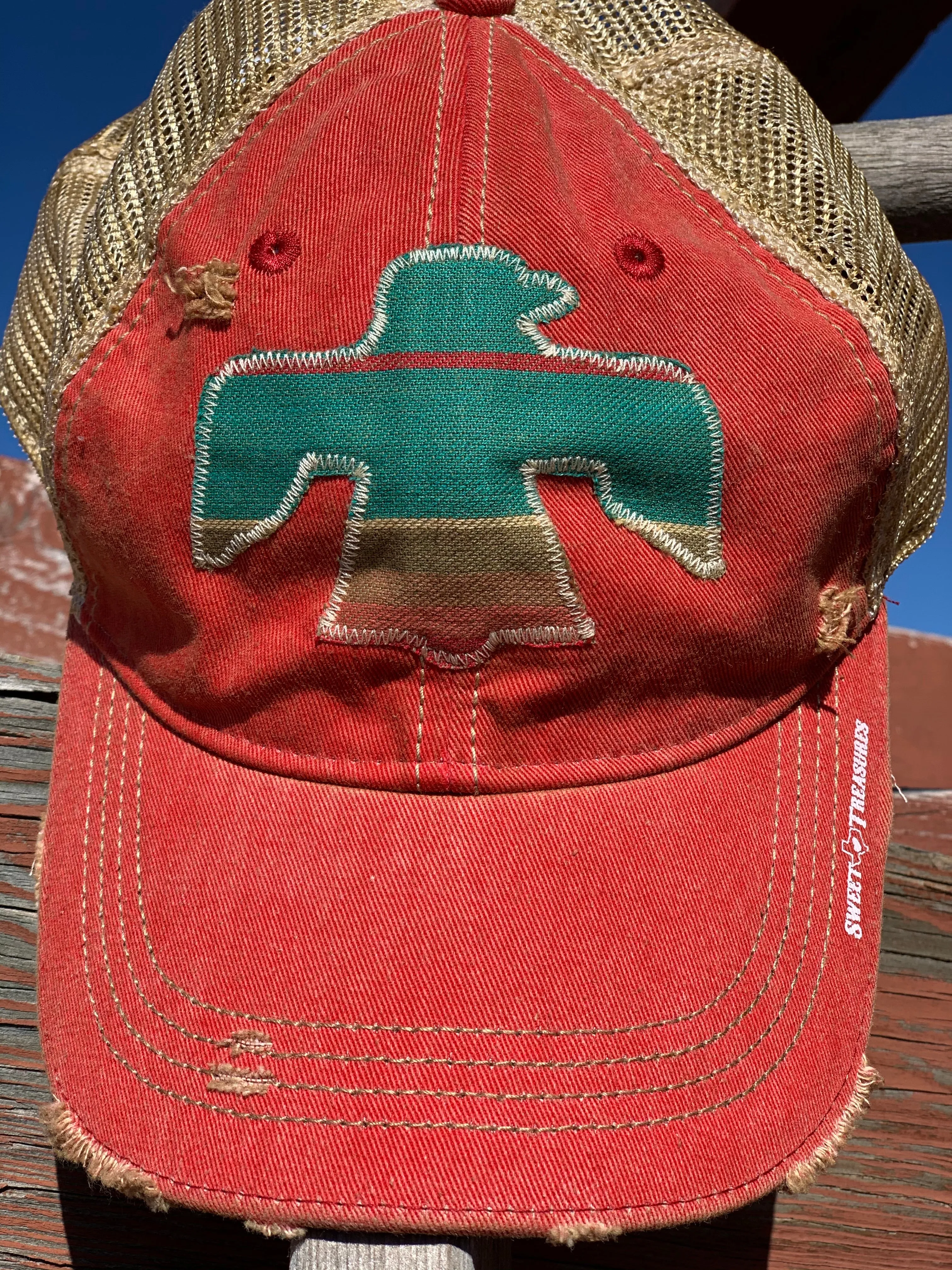 Patch Bird Mesh Cap