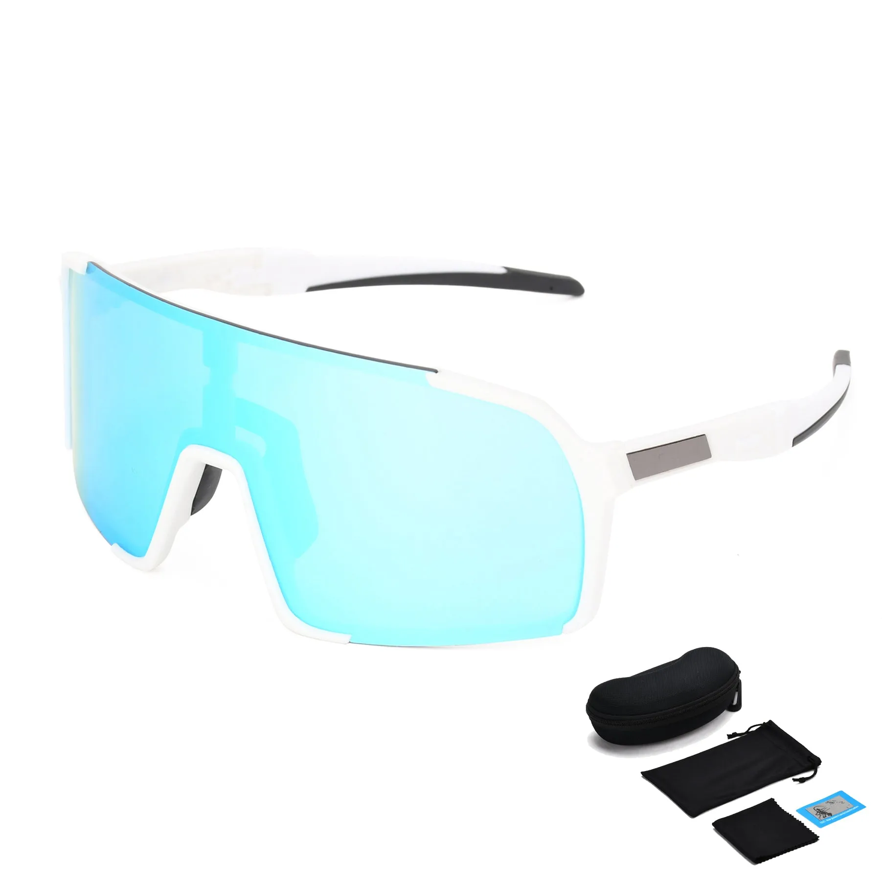 Polarized Sports Sunglasses for Men and Women, Fishing Baseball Running Cycling Mountain Sun Glasses UV Protection