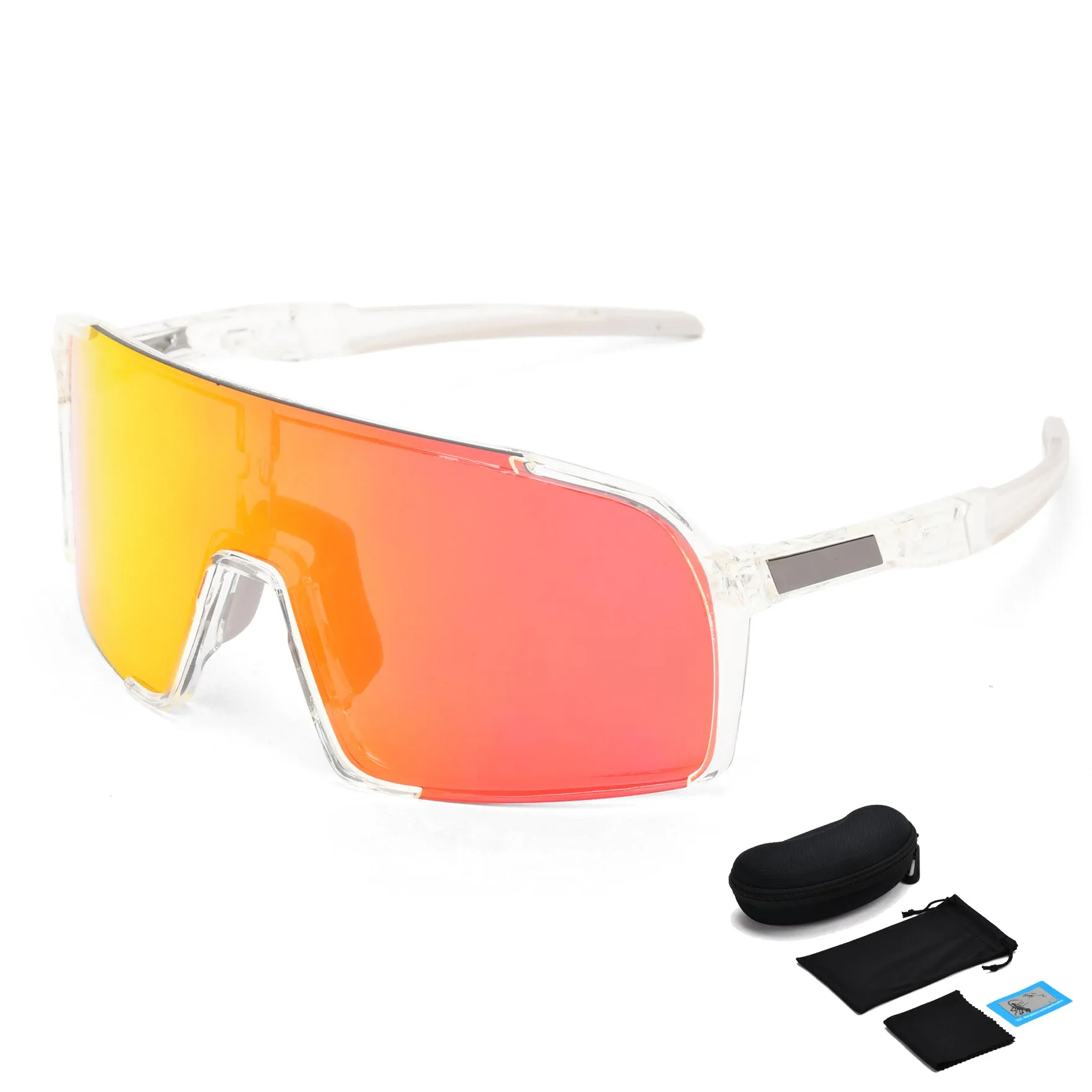 Polarized Sports Sunglasses for Men and Women, Fishing Baseball Running Cycling Mountain Sun Glasses UV Protection