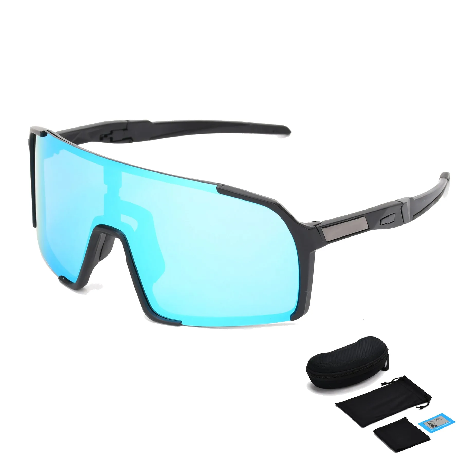 Polarized Sports Sunglasses for Men and Women, Fishing Baseball Running Cycling Mountain Sun Glasses UV Protection