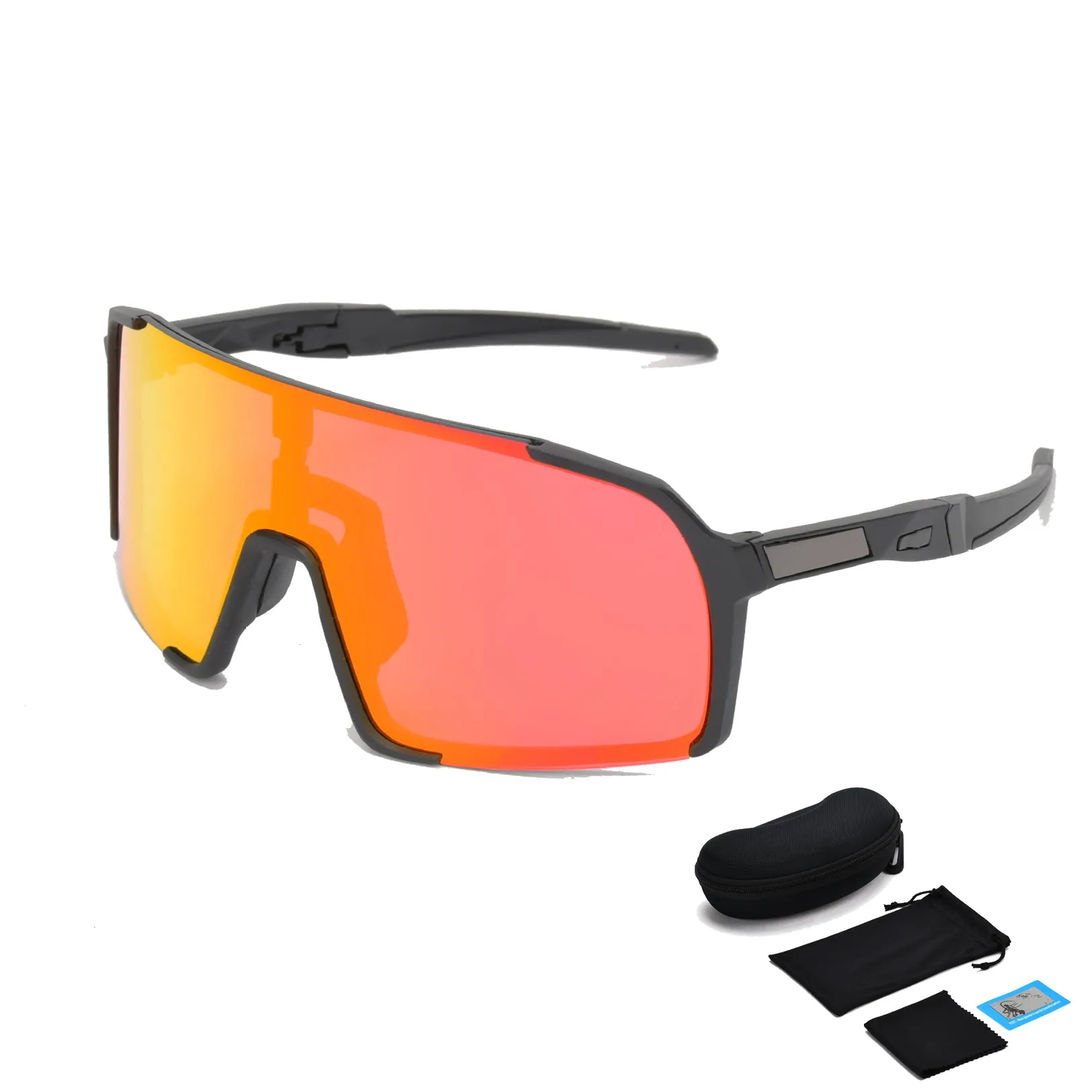 Polarized Sports Sunglasses for Men and Women, Fishing Baseball Running Cycling Mountain Sun Glasses UV Protection
