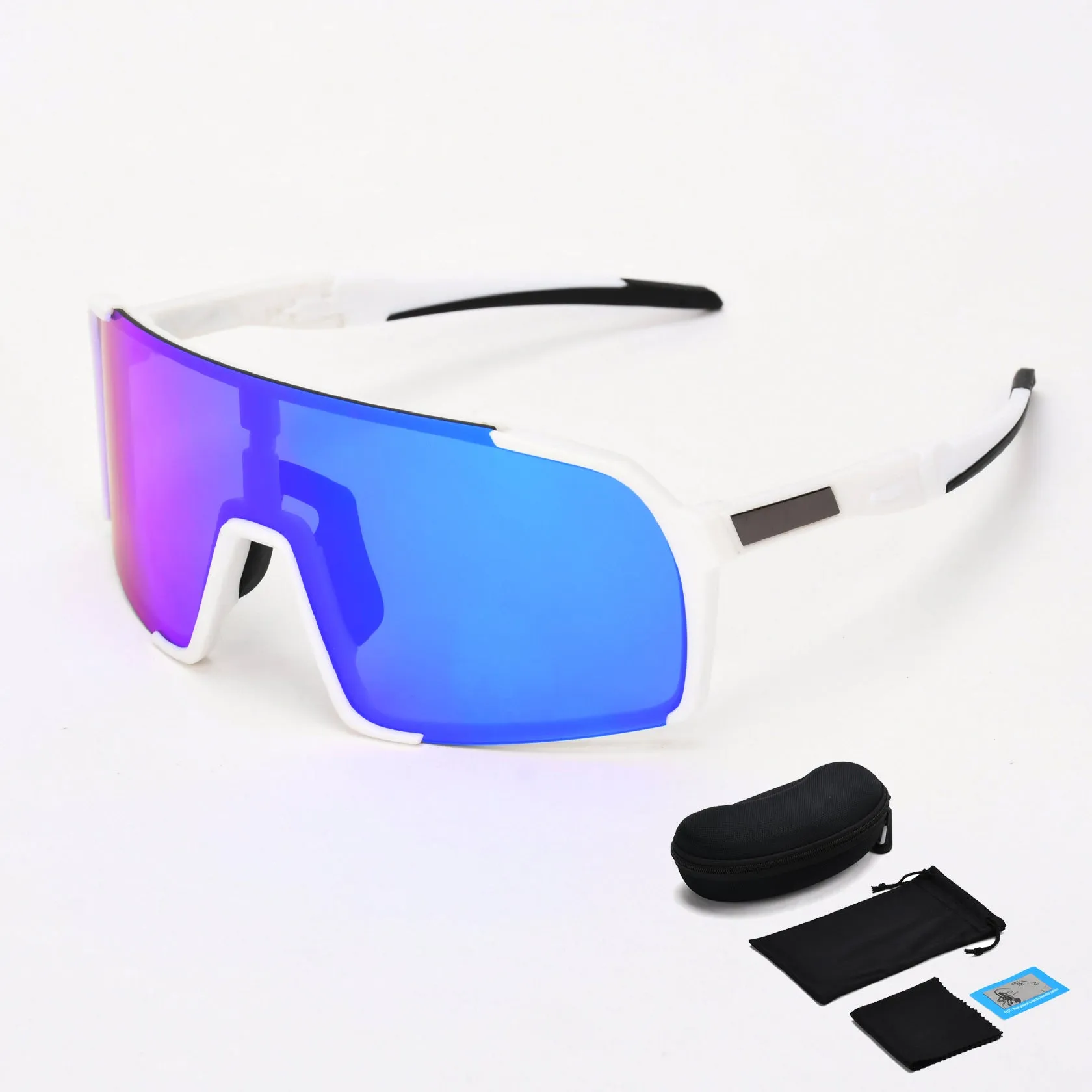 Polarized Sports Sunglasses for Men and Women, Fishing Baseball Running Cycling Mountain Sun Glasses UV Protection