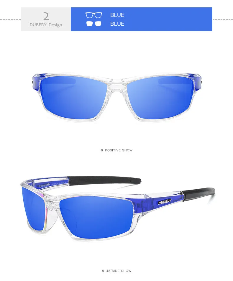 Polarized UV400 Sunglasses for Men Sports Cycling Protection