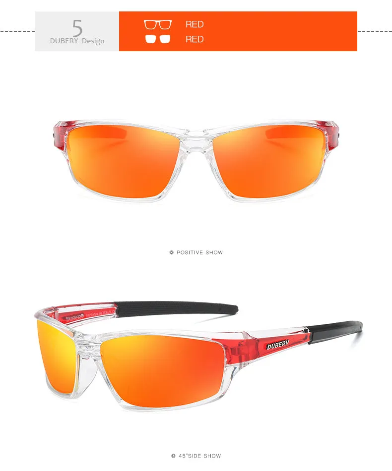 Polarized UV400 Sunglasses for Men Sports Cycling Protection