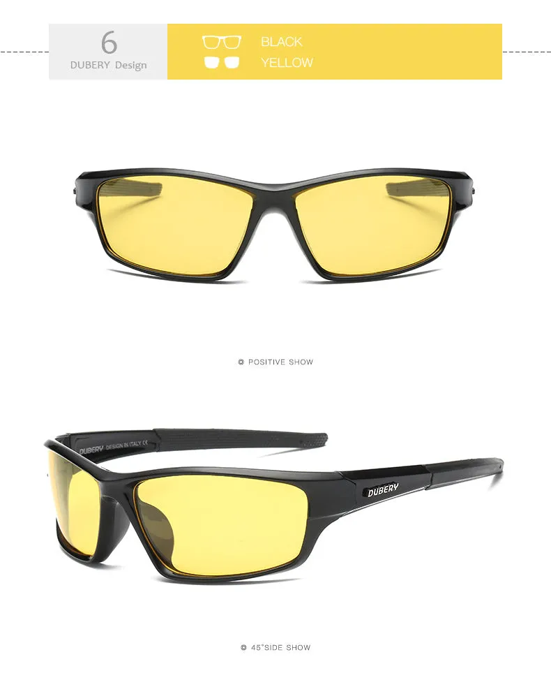 Polarized UV400 Sunglasses for Men Sports Cycling Protection