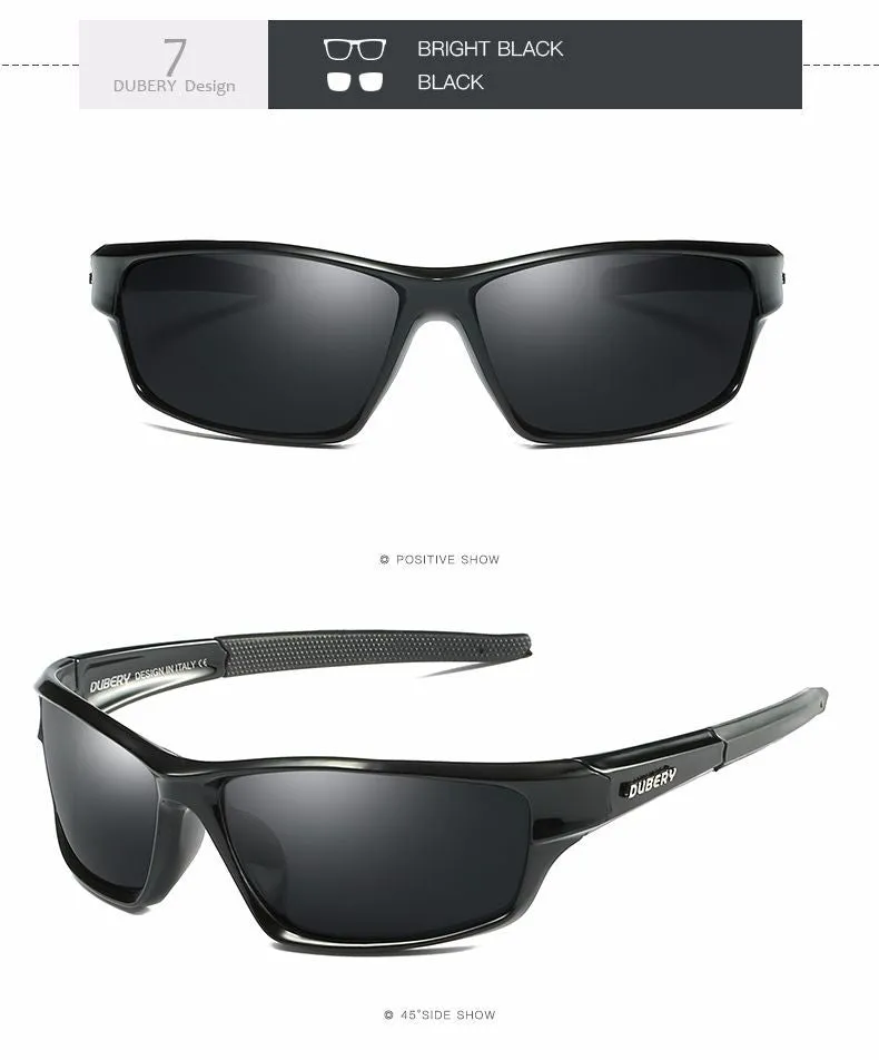 Polarized UV400 Sunglasses for Men Sports Cycling Protection