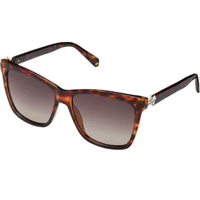 Polaroid Women's Sunglasses - Havana Plastic Frame | POLAROID PLD 4078/S/X 0086/LA