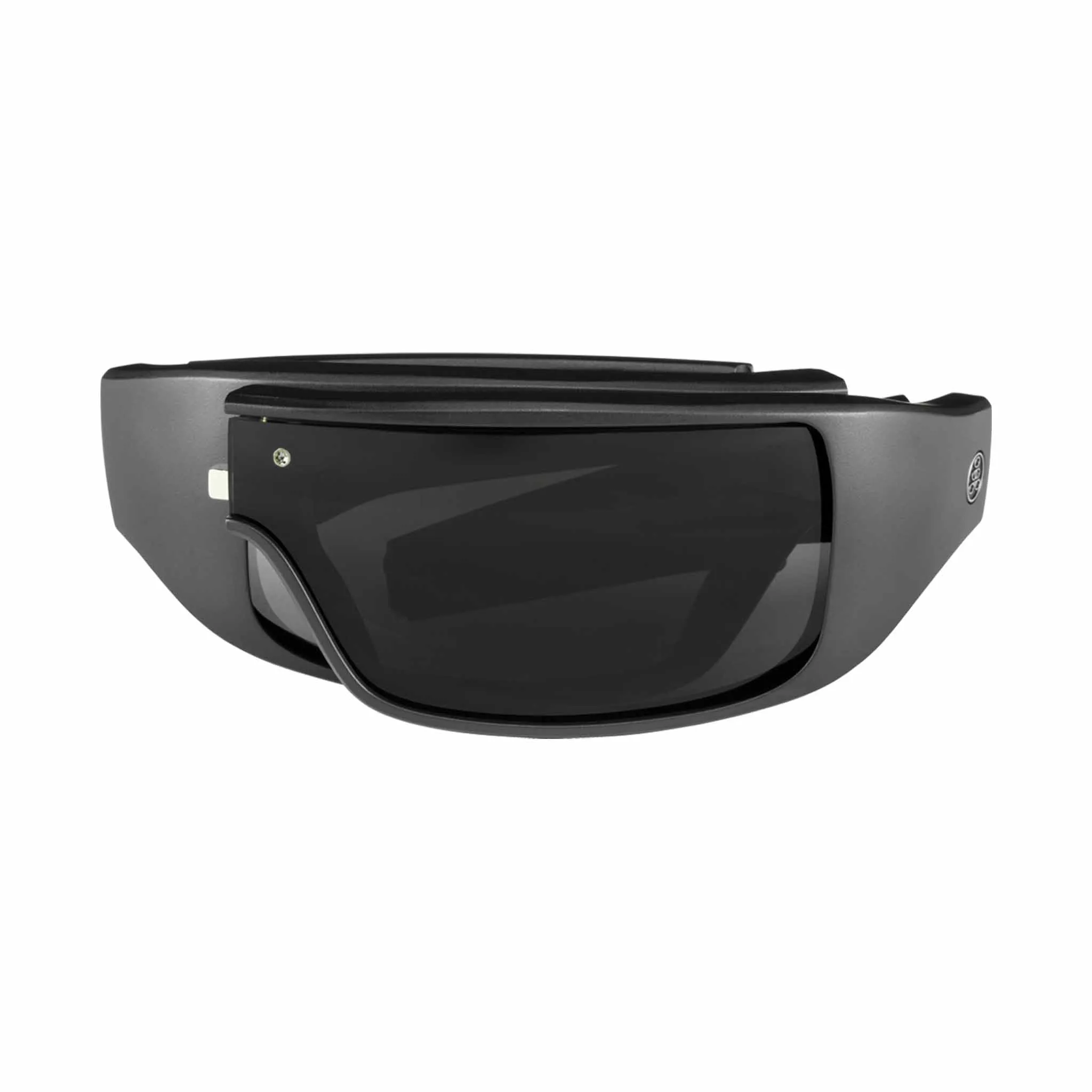 POPGEAR | Polarized, Matte Black, Gray Lens