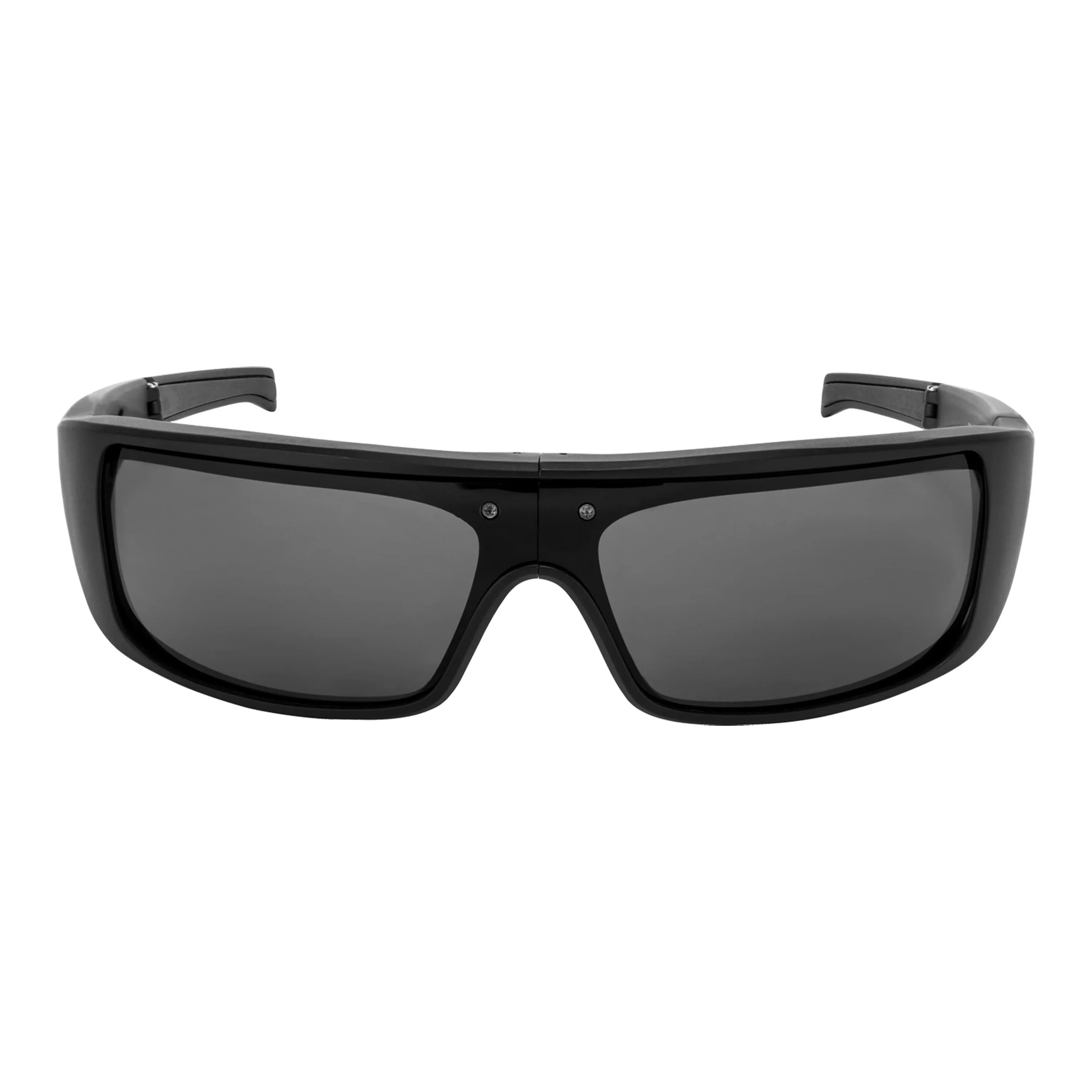 POPGEAR | Polarized, Matte Black, Gray Lens