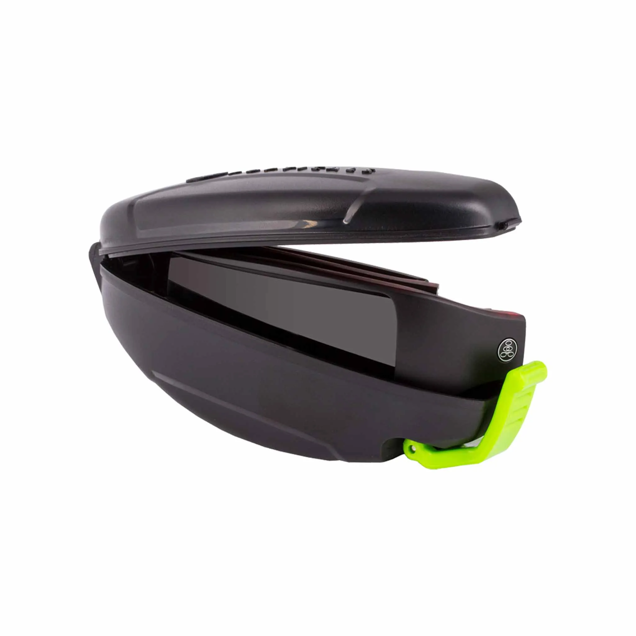 POPGEAR | Polarized, Matte Red/Black Crystal, Gray Lens