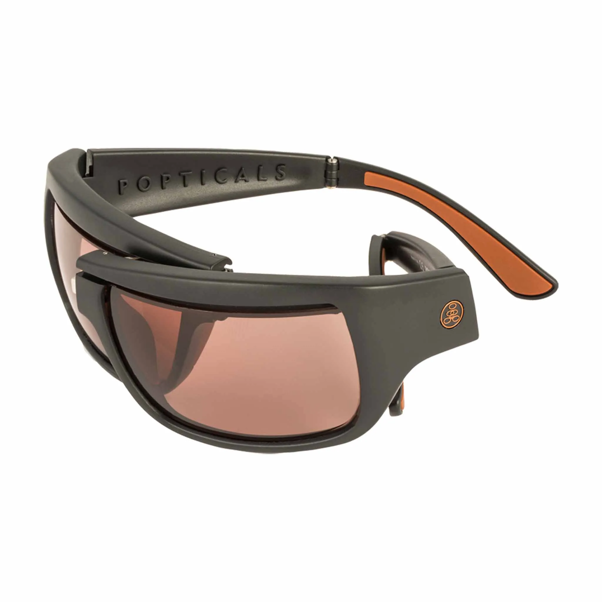 POPH2O | Polarized, Matte Black, Copper Lens