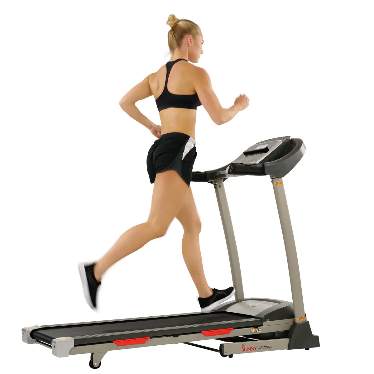 Portable Treadmill w/ Incline, Shock Absorption and Smart App