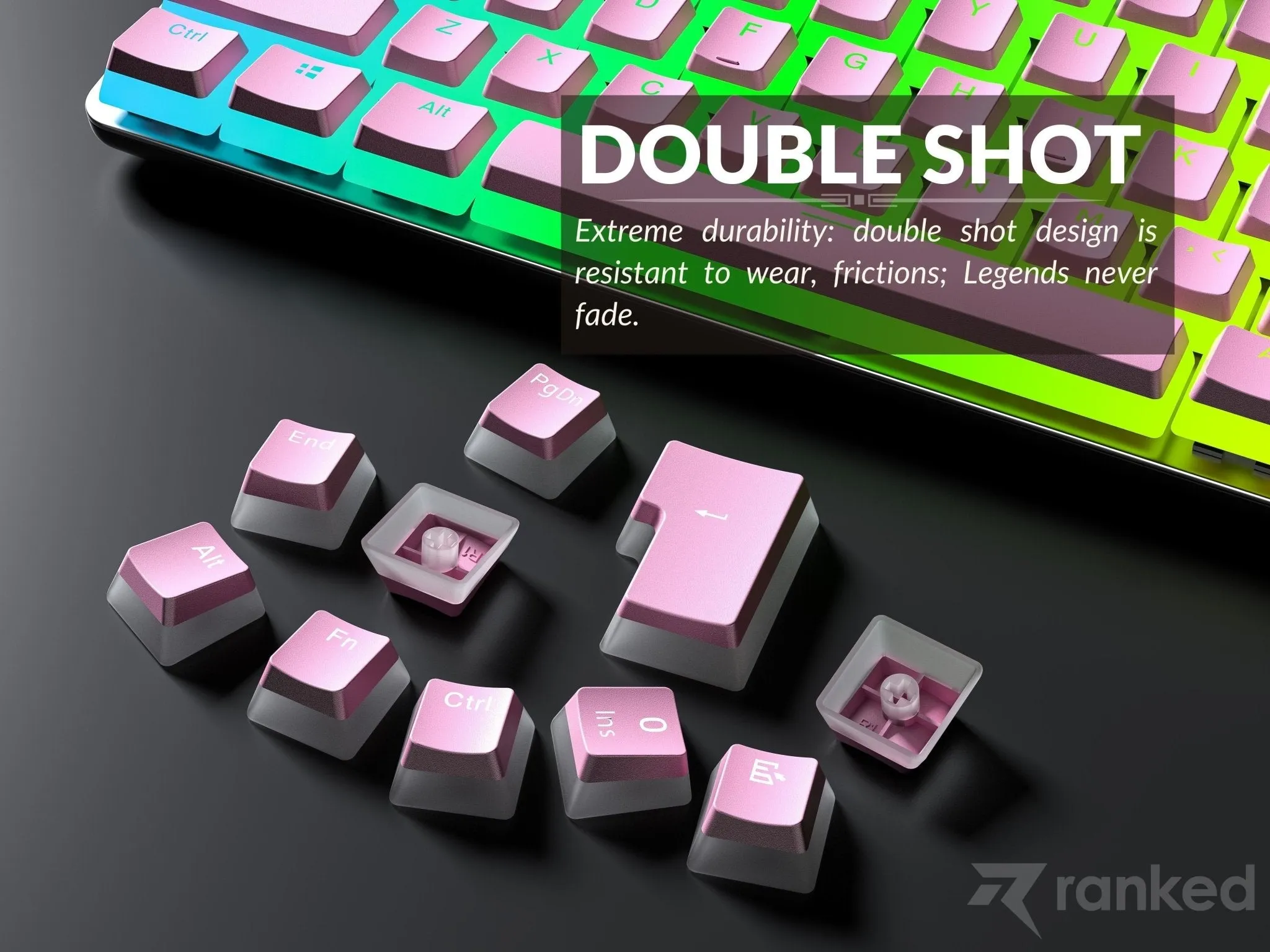 Pudding Keycaps v2 (145 Keys )