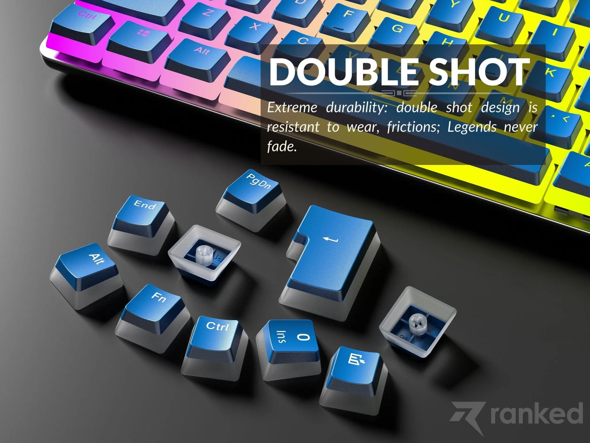 Pudding Keycaps v2 (145 Keys )