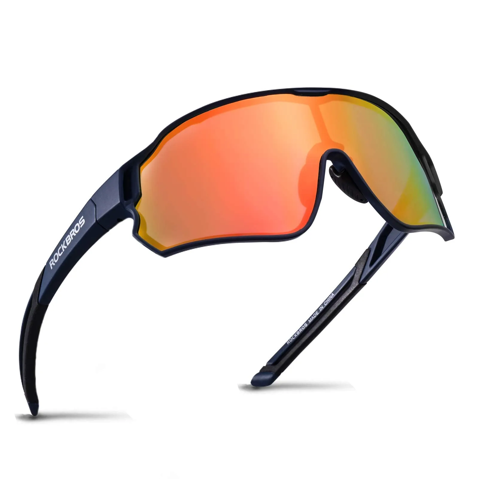 ROCKBROS Cycling Sunglasses Polarized UV Protection Full Frame Goggles
