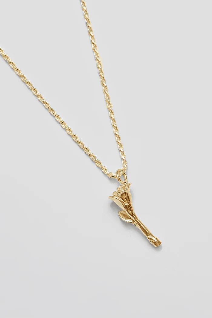 ROSE CHARM NECKLACE