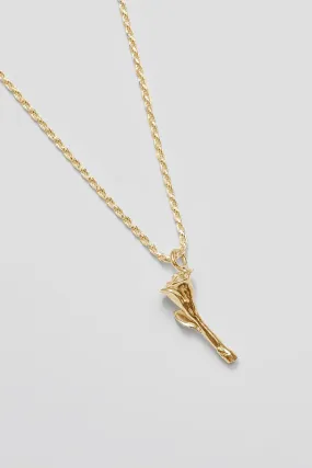 ROSE CHARM NECKLACE