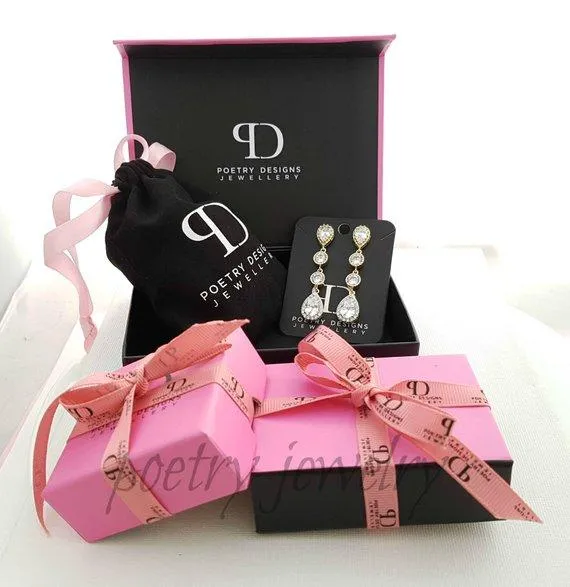 Rose Gold Crystal Backdrop Necklace- Gianna