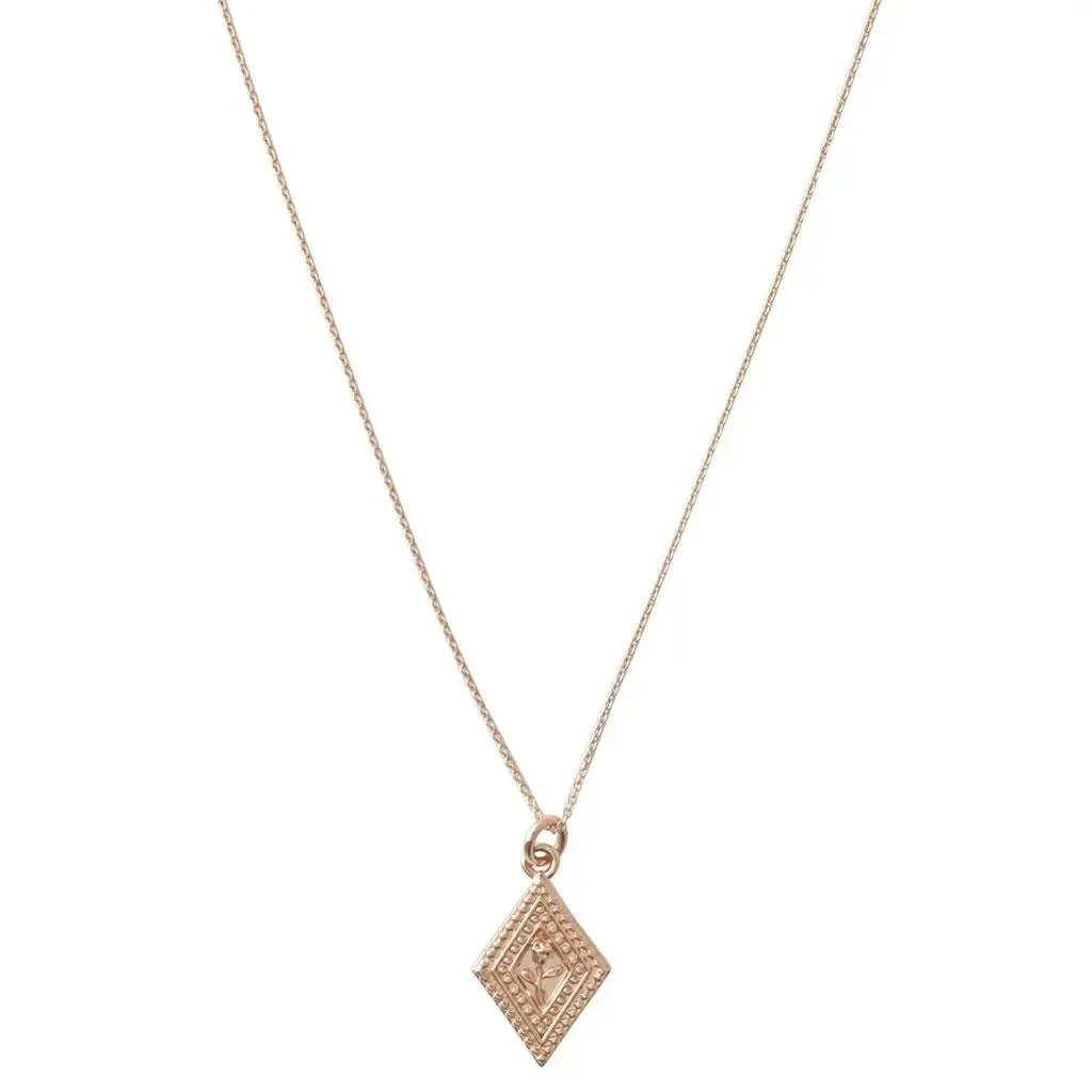 Rose Pendant Necklace - Final Sale