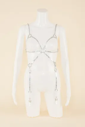 Silver Lace Playsuit