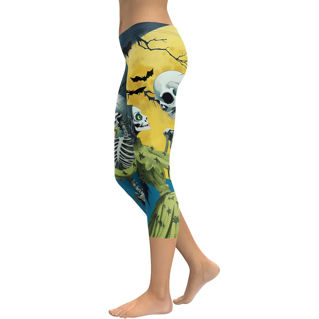 Skeleton and Zombie Capris