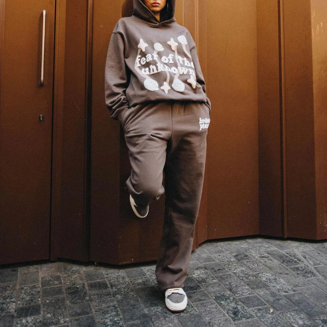 Skeleton casual streetwear two-piece suit