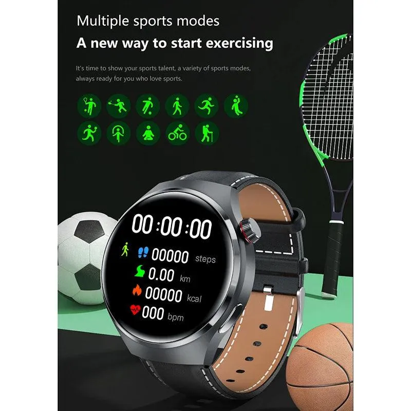 Smart Watch Männer HD-Bildschirm BT Call NFC wasserdichte