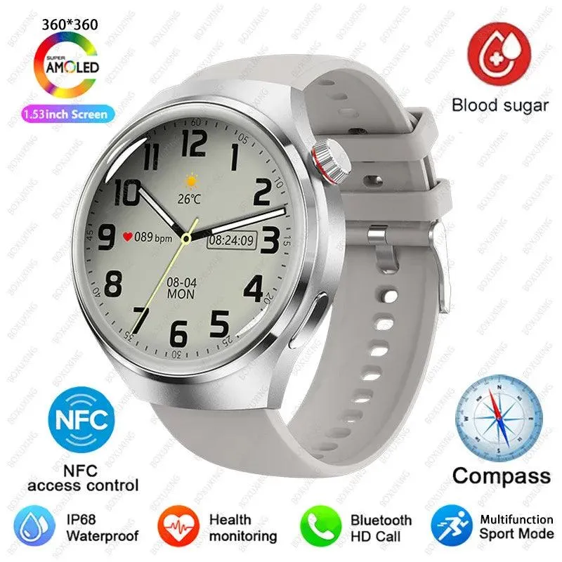 Smart Watch Männer HD-Bildschirm BT Call NFC wasserdichte