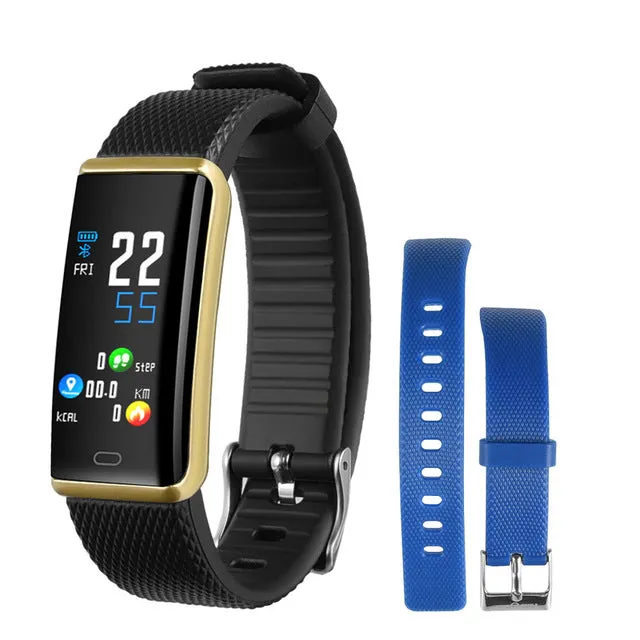 Smart Wristband Pedometer Heart Rate Sleep Monitor