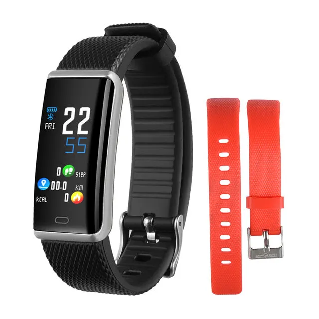 Smart Wristband Pedometer Heart Rate Sleep Monitor