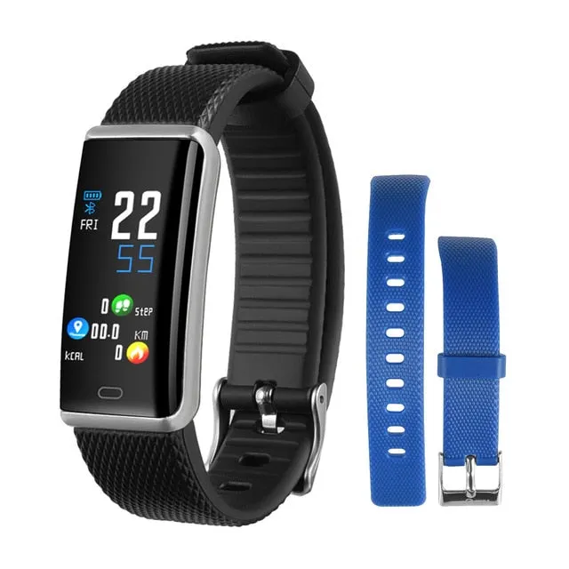 Smart Wristband Pedometer Heart Rate Sleep Monitor