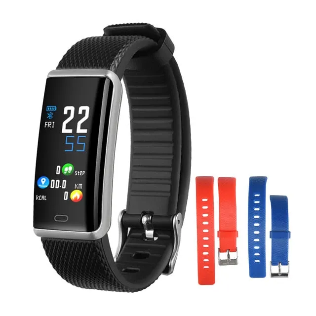 Smart Wristband Pedometer Heart Rate Sleep Monitor