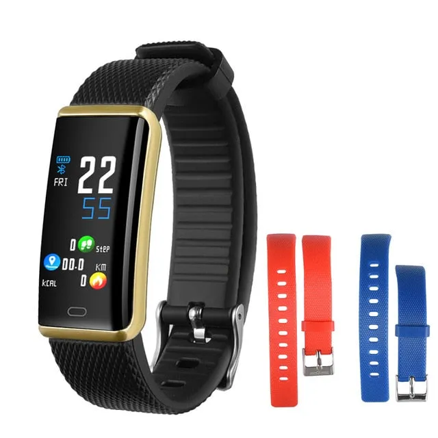 Smart Wristband Pedometer Heart Rate Sleep Monitor