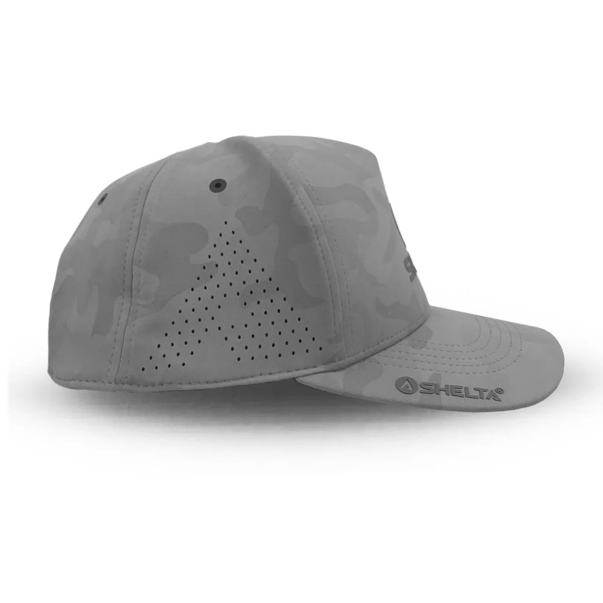 The Shelta Hector Cap in Grey Camo
