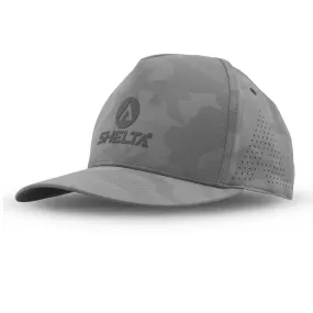 The Shelta Hector Cap in Grey Camo