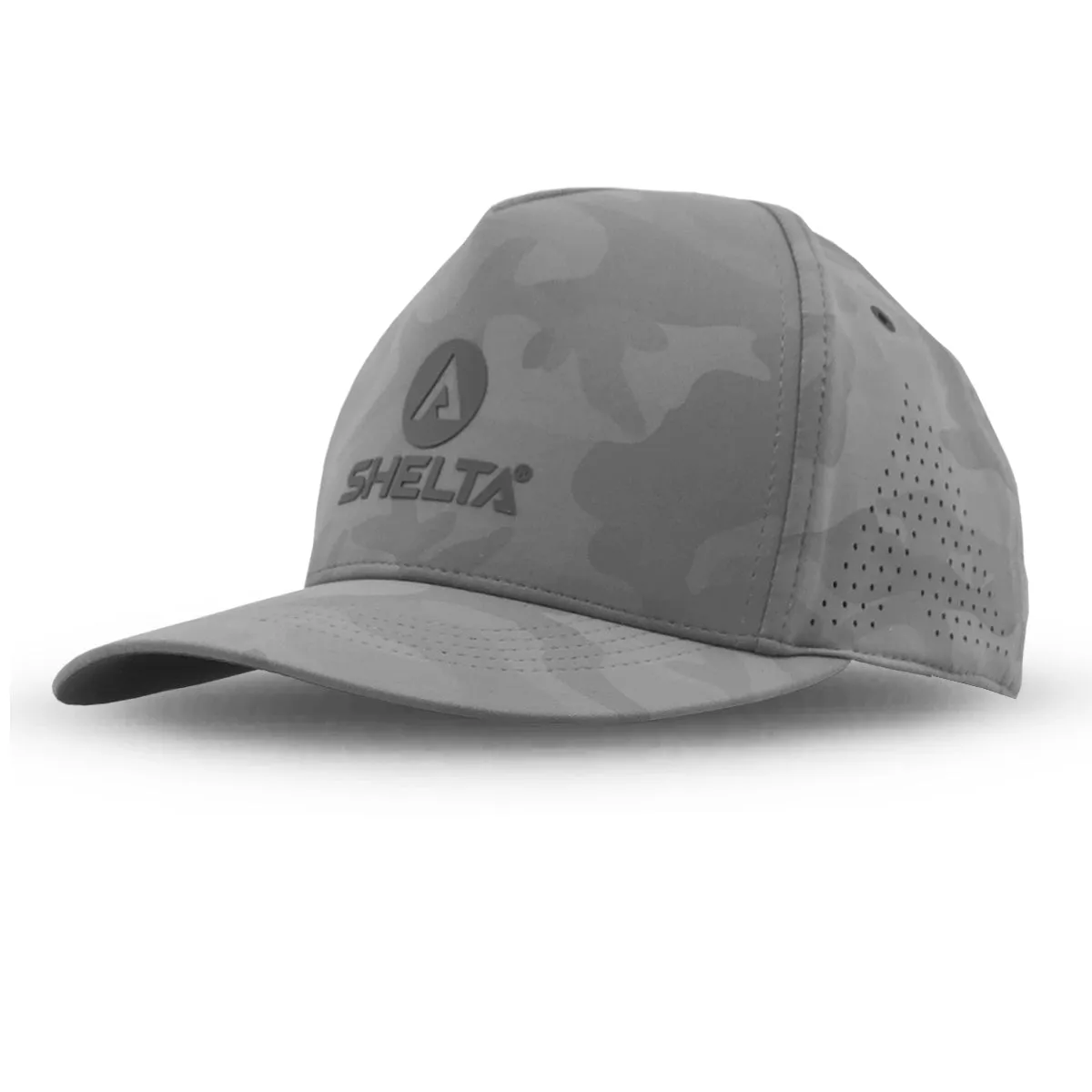 The Shelta Hector Cap in Grey Camo
