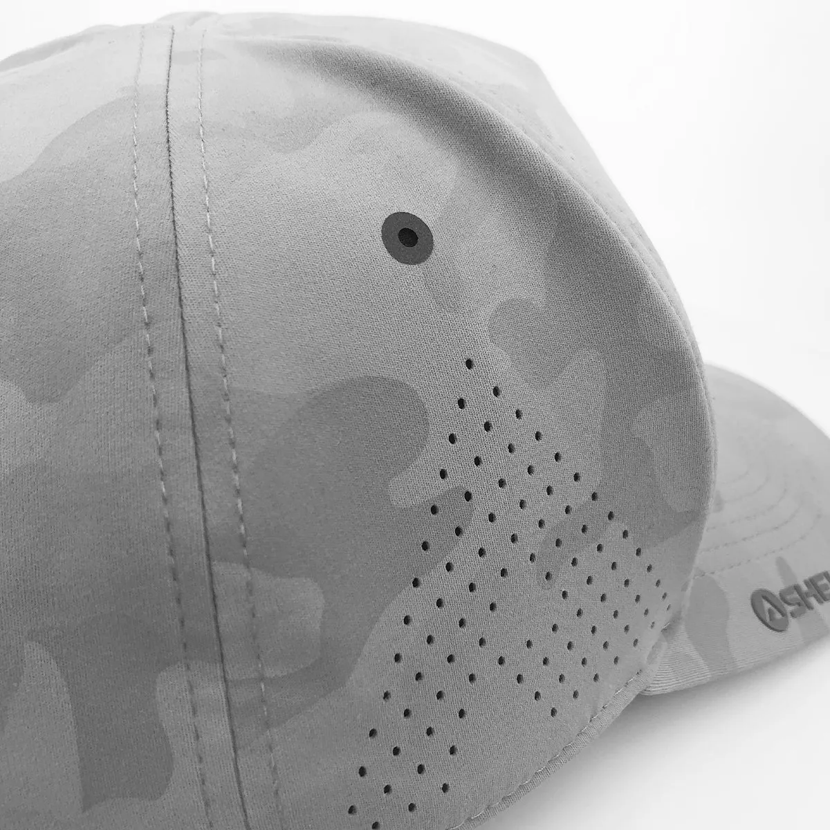 The Shelta Hector Cap in Grey Camo