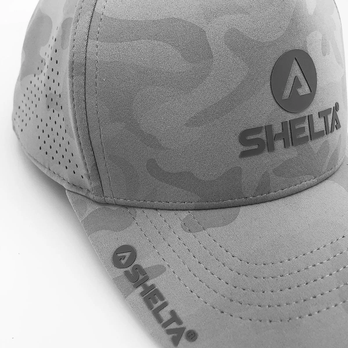 The Shelta Hector Cap in Grey Camo