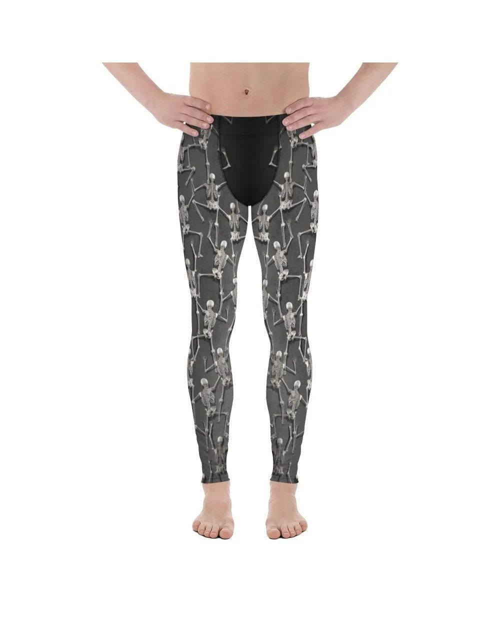 Tiny Skeletons Creeping Up Meggings