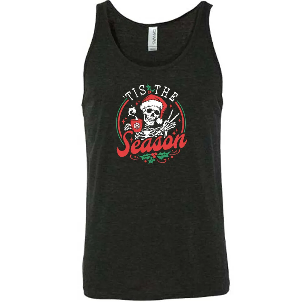 Tis The Season Skeleton Mug Shirt Unisex