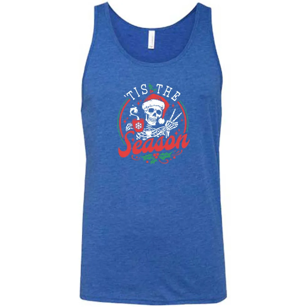 Tis The Season Skeleton Mug Shirt Unisex