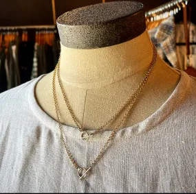 TOGGLE NECKLACE - 14CT GOLD FILL