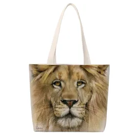 [TUS-455] Lion Portrait Totes