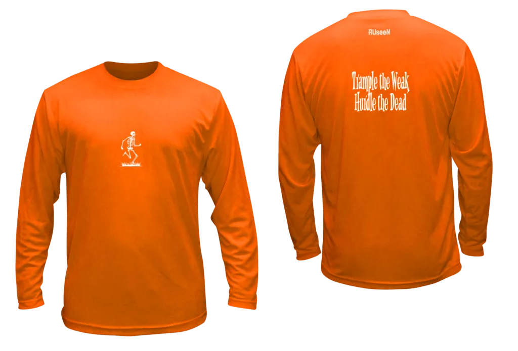 Unisex Reflective Long Sleeve - Trample the Weak