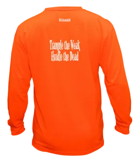 Unisex Reflective Long Sleeve - Trample the Weak
