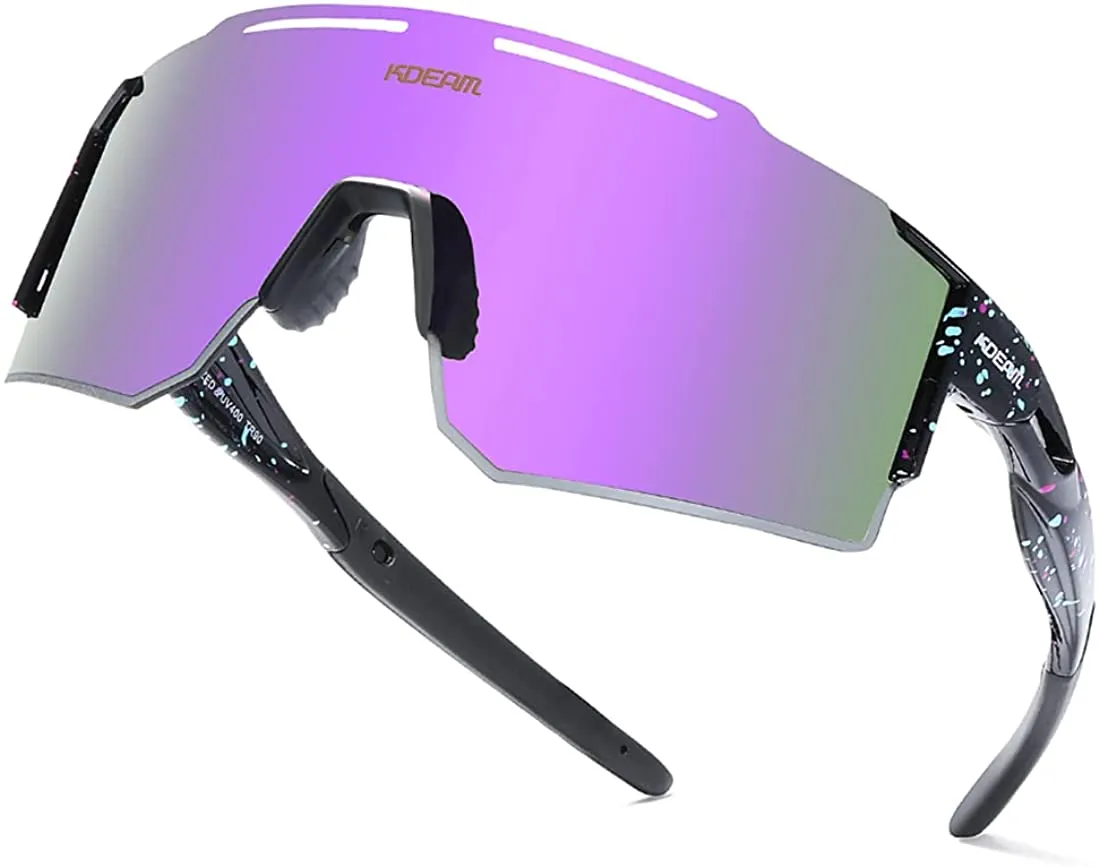 UV 400 Protection Sports Polarized Sunglasses for Men Women 01