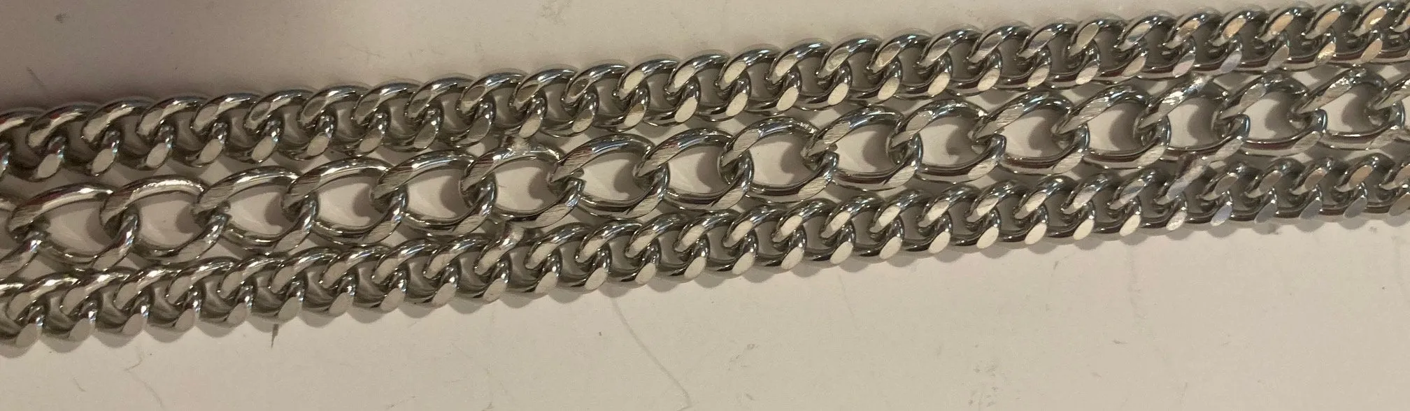 Vintage Chain Belt, Three Link Design, Heavy Duty, Quality, Size 0 to 40, Country and Western, Western Wear, Heavy Duty, Nice, Quality
