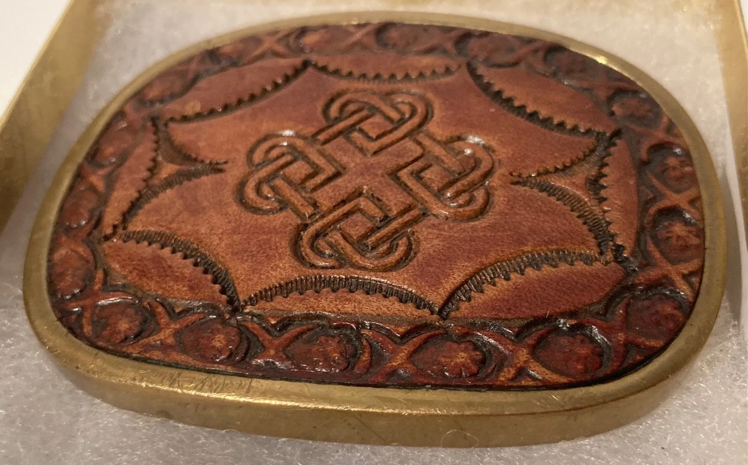 Vintage Metal Belt Buckle, Thick Brass, Leather, 3 1/4, x 2 1/2", Thick Metal, Quality, Country and Western, Heavy Duty, Fashion, Belts