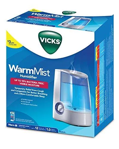 Warm Mist Humidifier With Auto Shutoff 1 Gallon Model V745A